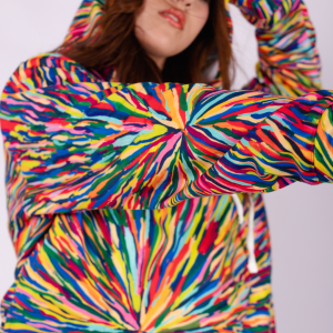 Hoddie Túnel sublimado.