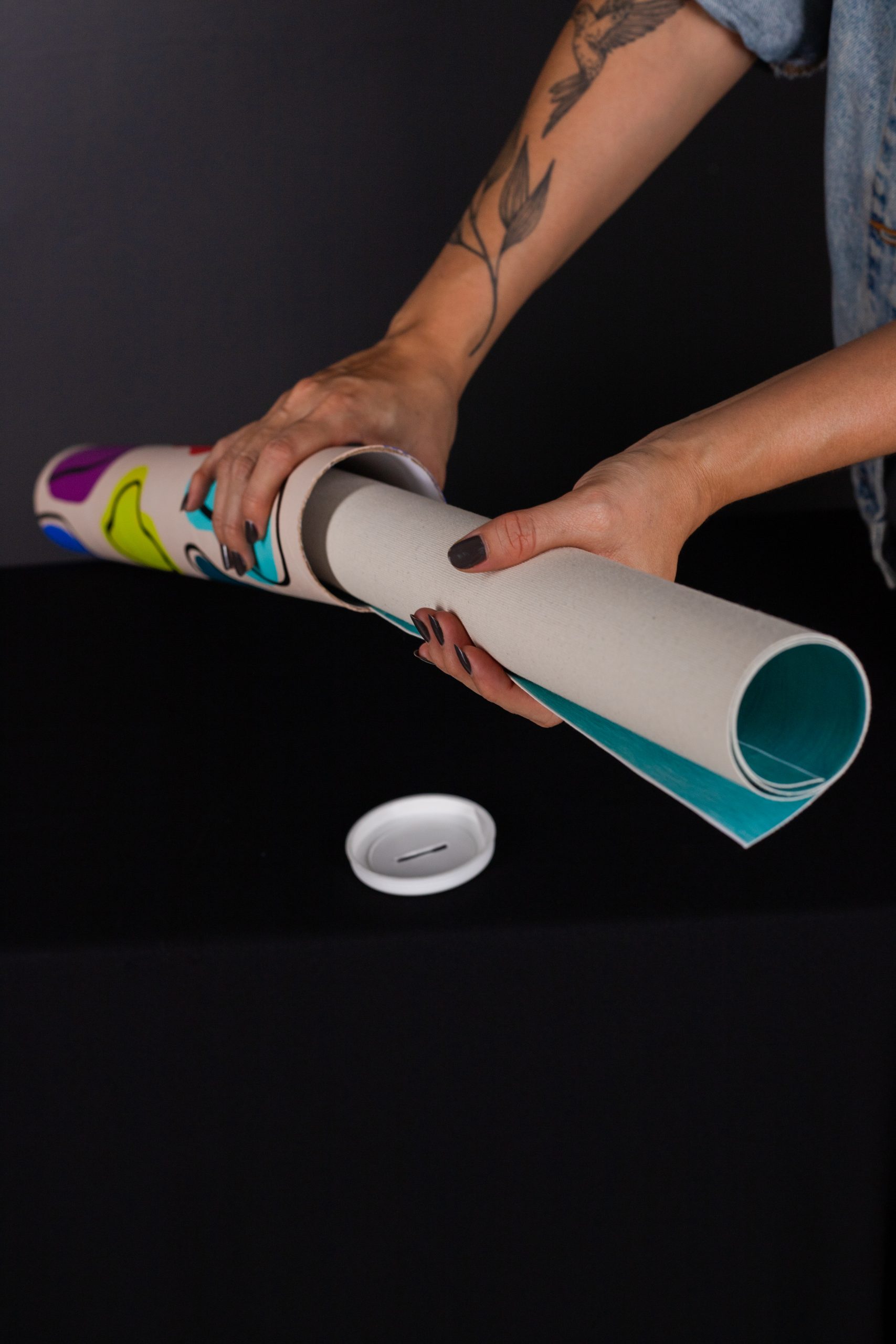 "Yo seré" Reproducción impresa sobre lienzo 50 x 50 - Imagen 9