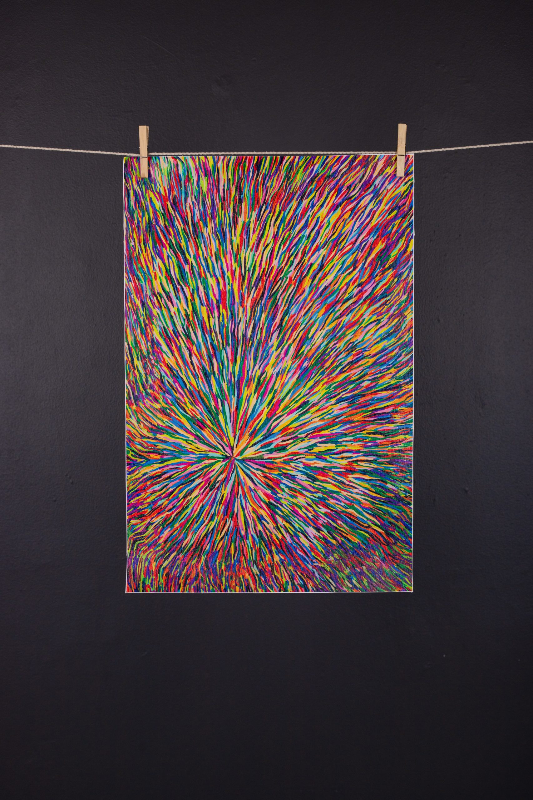 "Túnel" Reproducción impresa sobre lienzo 40X60 cm