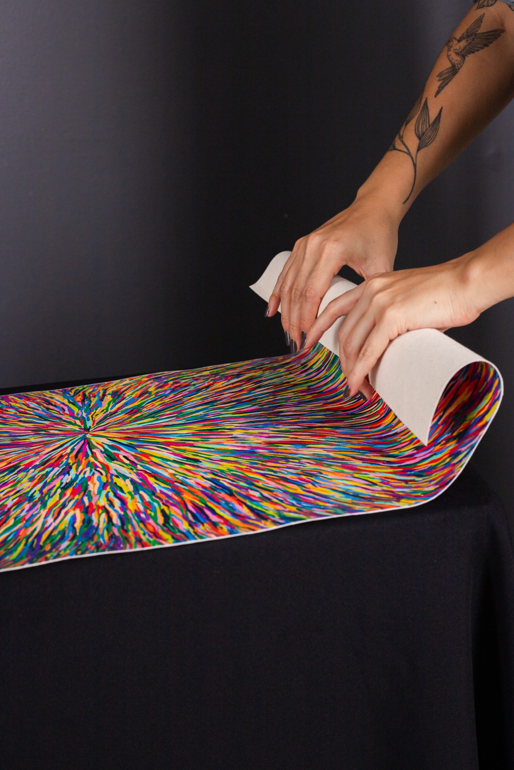 "Túnel" Reproducción impresa sobre lienzo 40X60 cm - Imagen 6