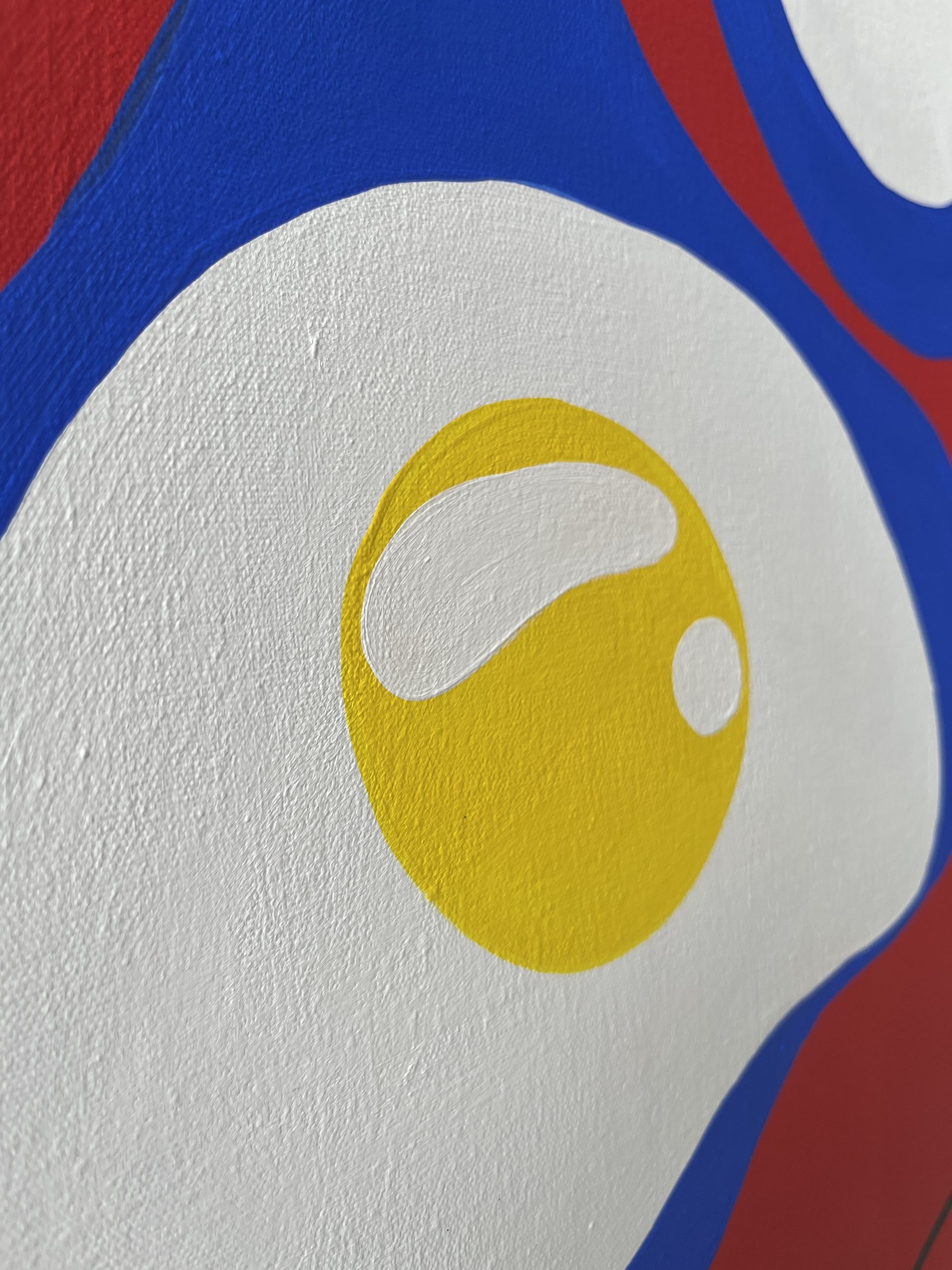 " ABUELA" Acrilico sobre lienzo. 150X80cm - Imagen 8